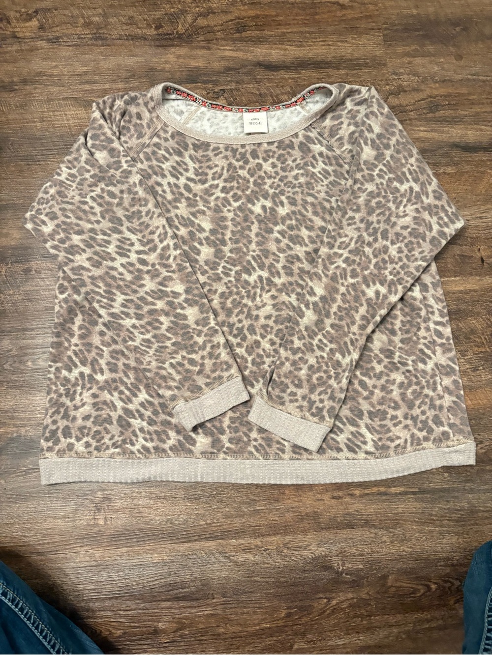Knox Rose Leopard Print Pullover!